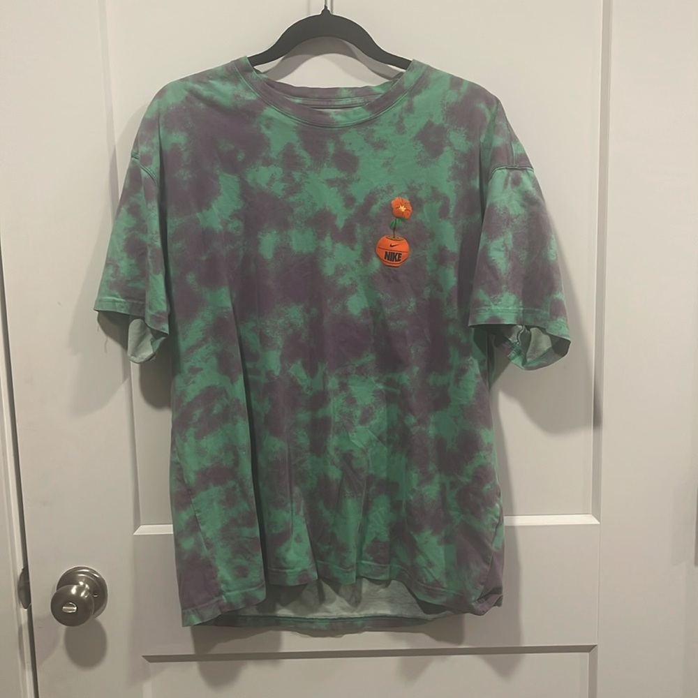 Nike Green and Purple Tee